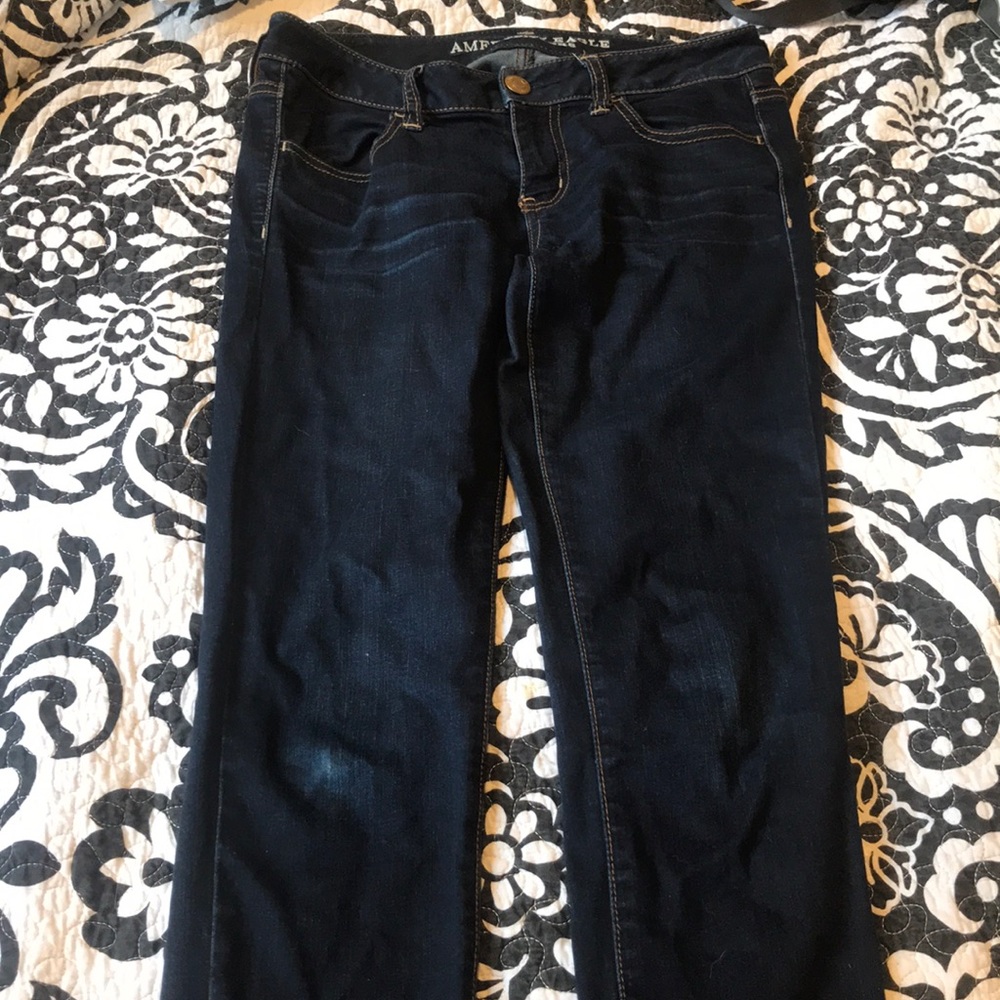 American Eagle Dark Blue Jean “Jeggings”